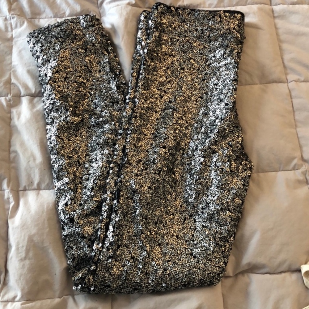 H&M Sequin Leggings